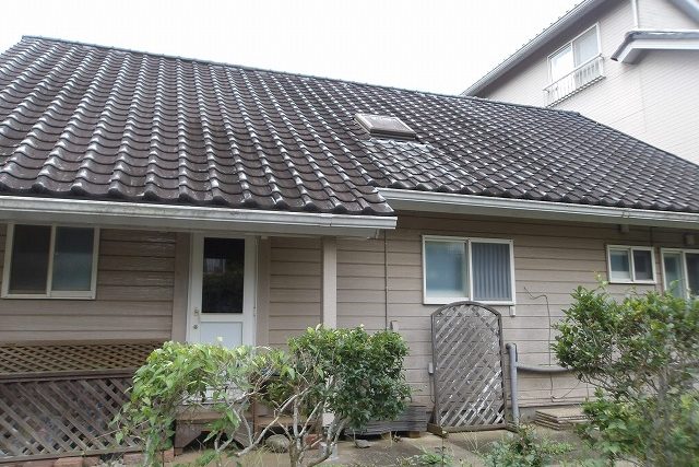 現在の屋根
