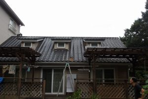 現在の瓦屋根