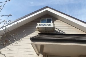 完成した屋根