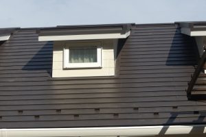 完成した屋根
