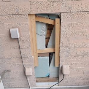 外壁下地の作成