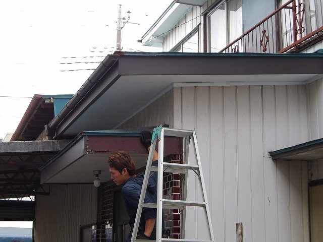 綺麗に補修完了