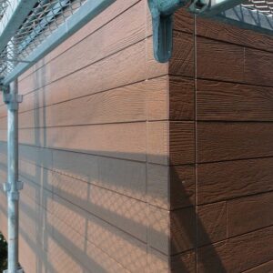 張り替えたベランダ外壁