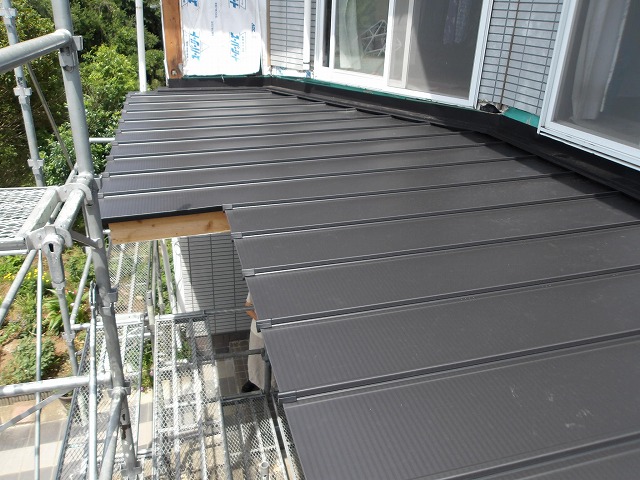 新しい屋根完了