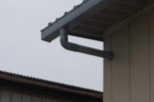 呼び樋施工完了