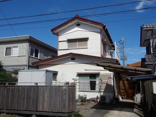 施工前既存の建物