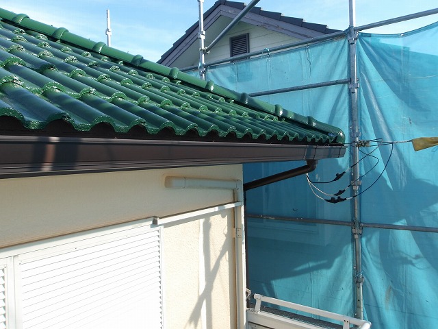 雨樋施工完了