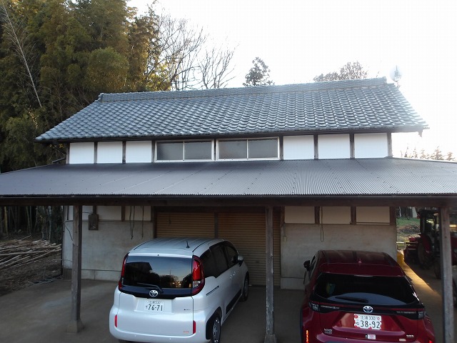 新規屋根完了