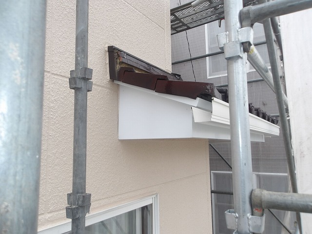破風板巻き